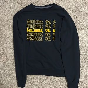 Harry Styles Sunflower Vol. 6 Navy Sweatshirt